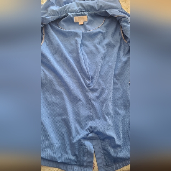 Michael Kors Sky Blue Utility Jacket - Picture 6 of 8